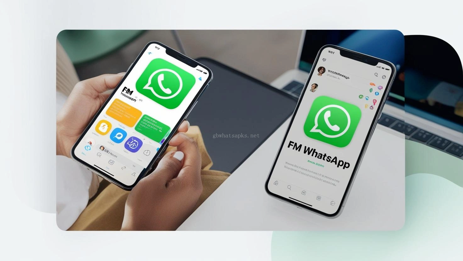 Screenshots of FM WhatsApp